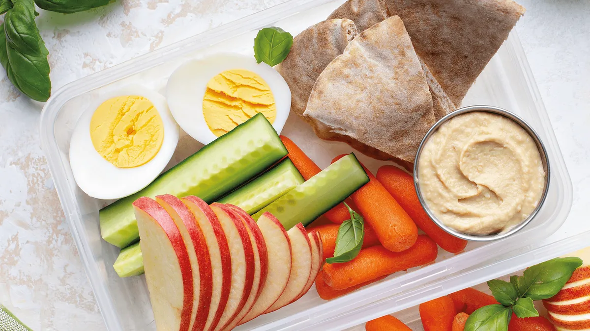 How can I make snacking more healthy?